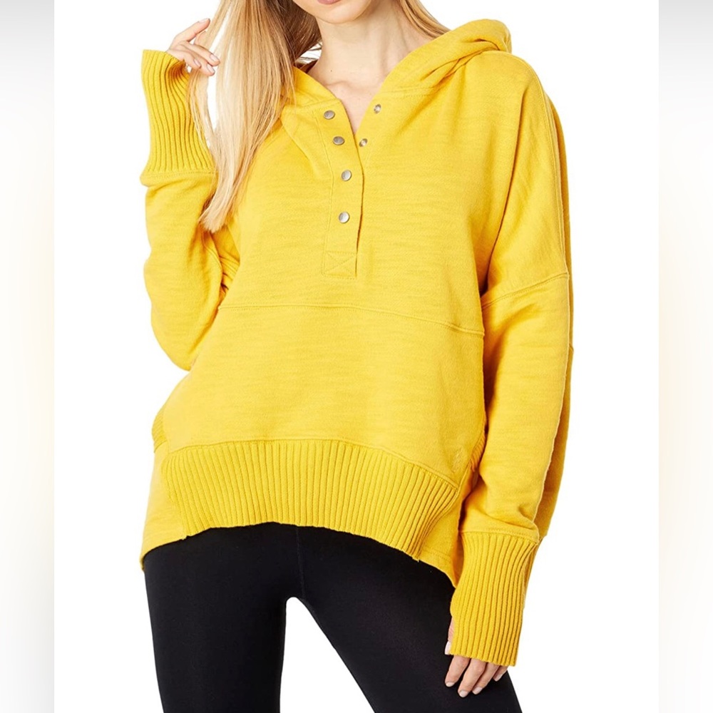 Free People Solid Honey Dove Pullover